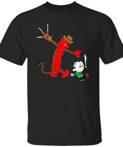 Jason voorhees and freddy krueger halloween funny tshirt