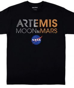 Moon To Mars Space NASA T-Shirt