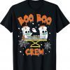 Boo Boo Crew Ghost Doctor Paramedic EMT Nurse Halloween Tee Shirt