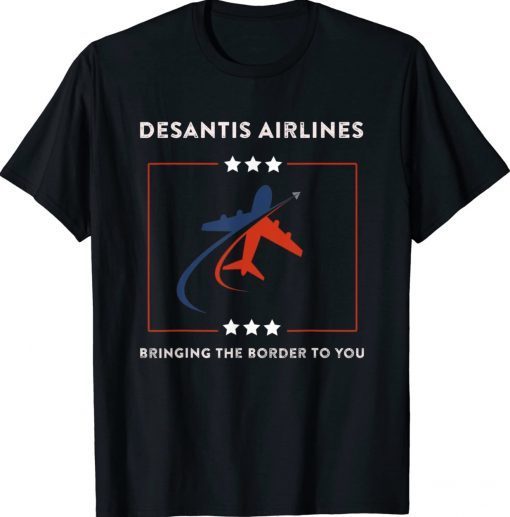 Where Are Buy DeSantis Airlines Funny Tee Shirt