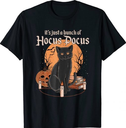 Vintage Bunch of Hocus Pocus Cat T-Shirt