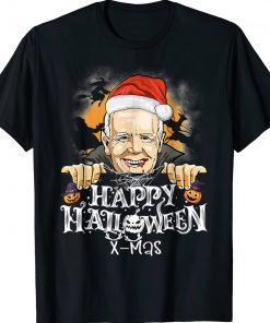 Biden Confused Happy Christmas Costume Halloween Gift T-Shirt