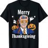 Biden Confused Merry Thanksgiving Halloween 2023 T-Shirt