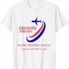 Desantis Airlines Border Relocation Services Tee Shirt