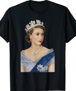 Queen Elizabeth's II British Crown Majesty Queen Elizabeth's Tee Shirt