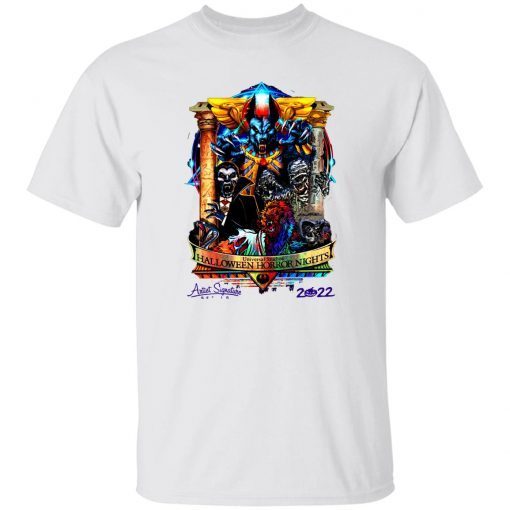 Halloween Horror Nights 2022 Artist Signature Series Tee Shirt