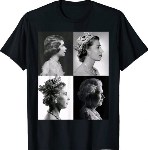 RIP Queen II Elizabeth England Queen of England Vintage TShirt