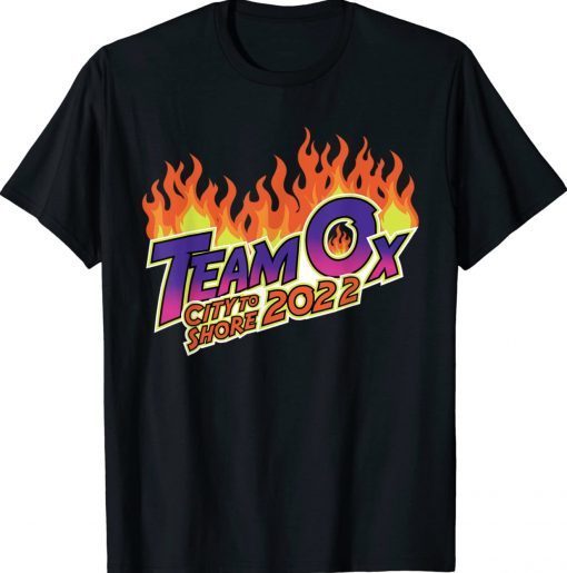 Team Ox Cycling City to Shore 2022 Tee Shirt