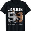 Aaron Judge Number Portrait Baj New York Vintage T-Shirt