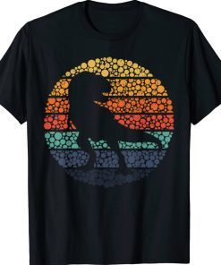 Vintage Polka Dot T Rex Dinosaur International Dot Day 2023 T-Shirt