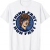 Chad Powers 200 American Football Think Fast Run Fast Vintage TShirt