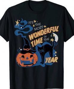 It's the Most Wonderful Time Of the Year Cat Halloween 2023 TShirt