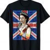 Queen Elizabeth's II British Crown Majesty Tee Shirt