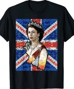 Queen Elizabeth's II British Crown Majesty Tee Shirt