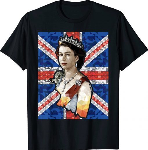 Queen Elizabeth's II British Crown Majesty Tee Shirt