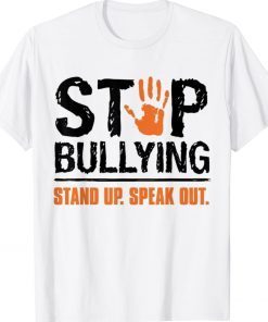 Unity Day Orange Stop Bullying Stand Up Speak Out Vintage T-Shirt