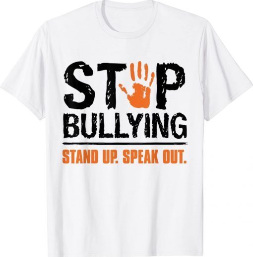 Unity Day Orange Stop Bullying Stand Up Speak Out Vintage T-Shirt