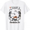 My Favorite Season Is The Fall of Patriarchy Skeleton Dancin Tee Shirt