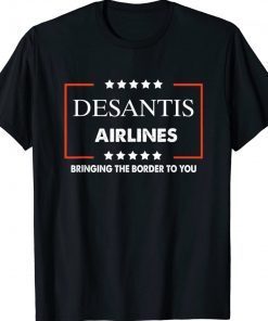 DeSantis Airlines Funny T-Shirt