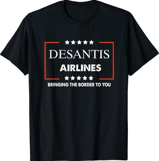 DeSantis Airlines Funny T-Shirt