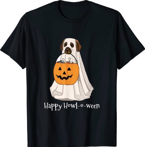 Halloween dog with a pumpkin costume Gift TShirt