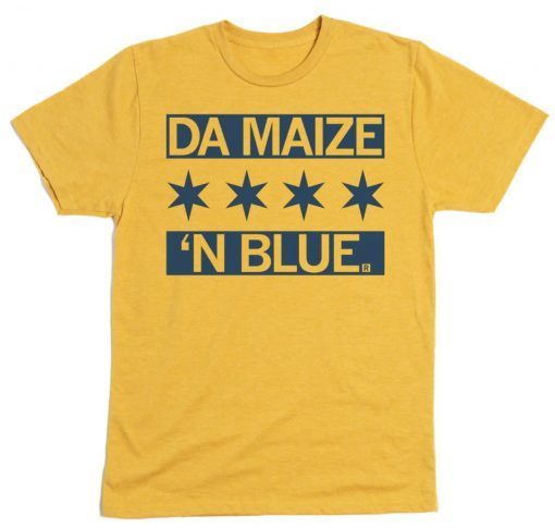 DA MAIZE N BLUE TEE SHIRT