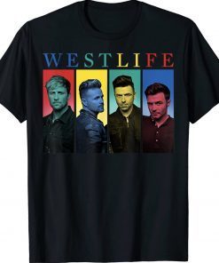 Coloured Headed Westlifes Tee Shirt