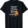 I Just Wanna Read My Bible Follow Yeshua and Go Camping Tee Shirt