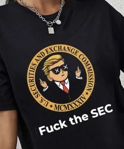 Wall Street Fuck The Sec Us Securities And Exchange Commission Tee Shirt