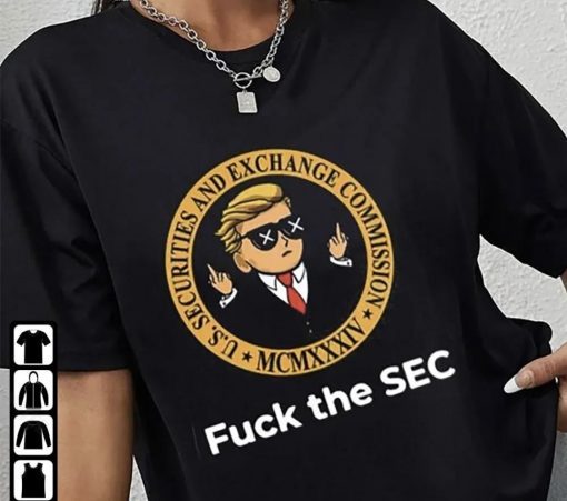 Wall Street Fuck The Sec Us Securities And Exchange Commission Tee Shirt