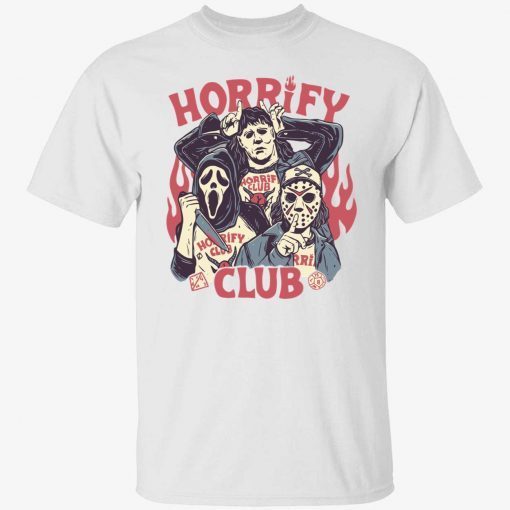 Horror character horrify club tee shirt