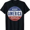 Vintage Keep America Trumpless US Flag TShirt