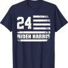 Biden Harris 24 American USA Flag Vintage Shirts