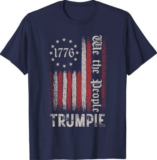 Trumpie We The People US Flag TShirt