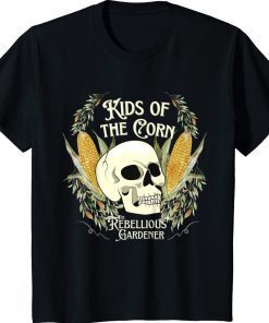 Kids of the Corn Kid Rebellious Gardener Child Gardeners Vintage TShirt