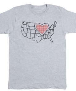 The Midwest The Heartland Shirt