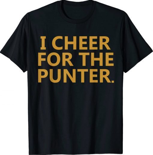 I Cheer For The Punter Vintage T-Shirt