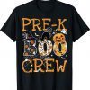 Pre-k boo crew halloween costumes for pre-k teachers vintage T-Shirt