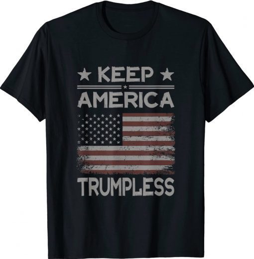 Vintage Keep America Trumpless Anti Trump T-Shirt