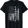Trumpie Vintage Retro Distressed USA Flag Vintage TShirt