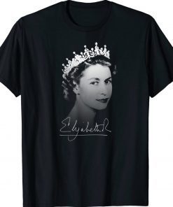 Vintage Signature of Elizabeth II T-Shirt