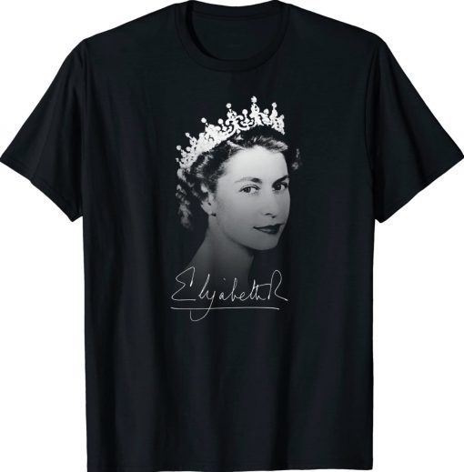 Vintage Signature of Elizabeth II T-Shirt