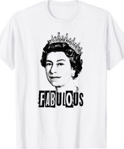 Queen Elizabeth Fabulous Queen Victims Tee Shirt