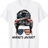 Where's Jackie Jackie Are You Here Messy Bun Vintage TShirt