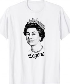 Elizabeth II The legend God Save the Queen Tee Shirt