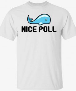 Whale nice poll vintage t-shirt