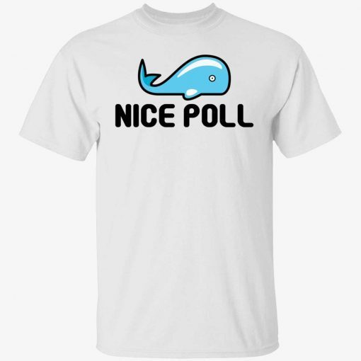 Whale nice poll vintage t-shirt