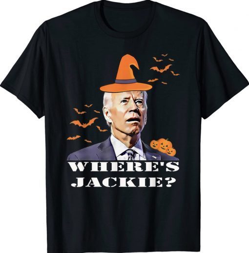 Funny Where's Jackie Halloween T-Shirt