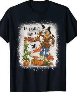 Biden Halloween If I Only Had A Brain Biden Funny T-Shirt