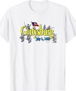 Fun Civil War Gettysburg Vintage TShirt